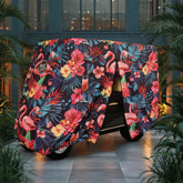 Flamingo Party Golf Cart Cover My Store{{golf cart cover}} {{4 passenger}}