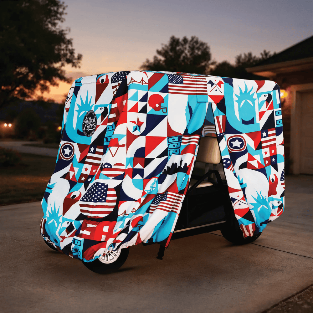 Liberty Golf Cart Cover My Store{{golf cart cover}} {{4 passenger}}