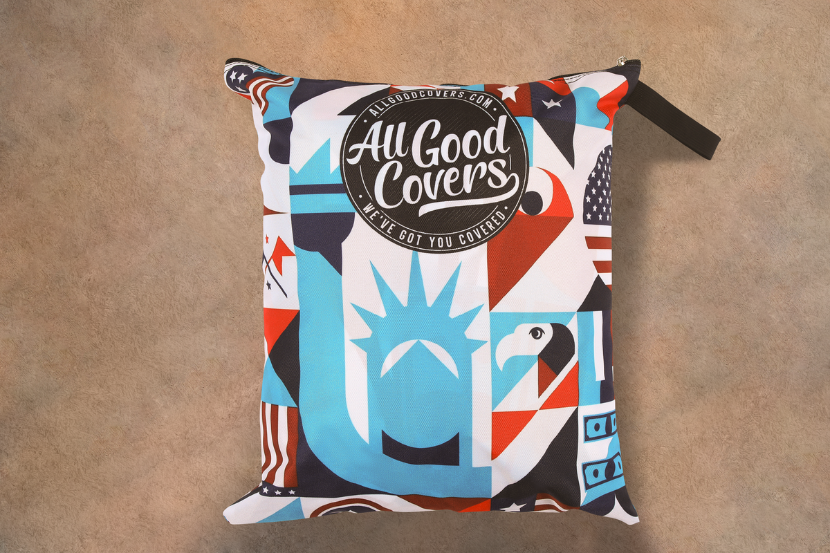Golf cart cover liberty
