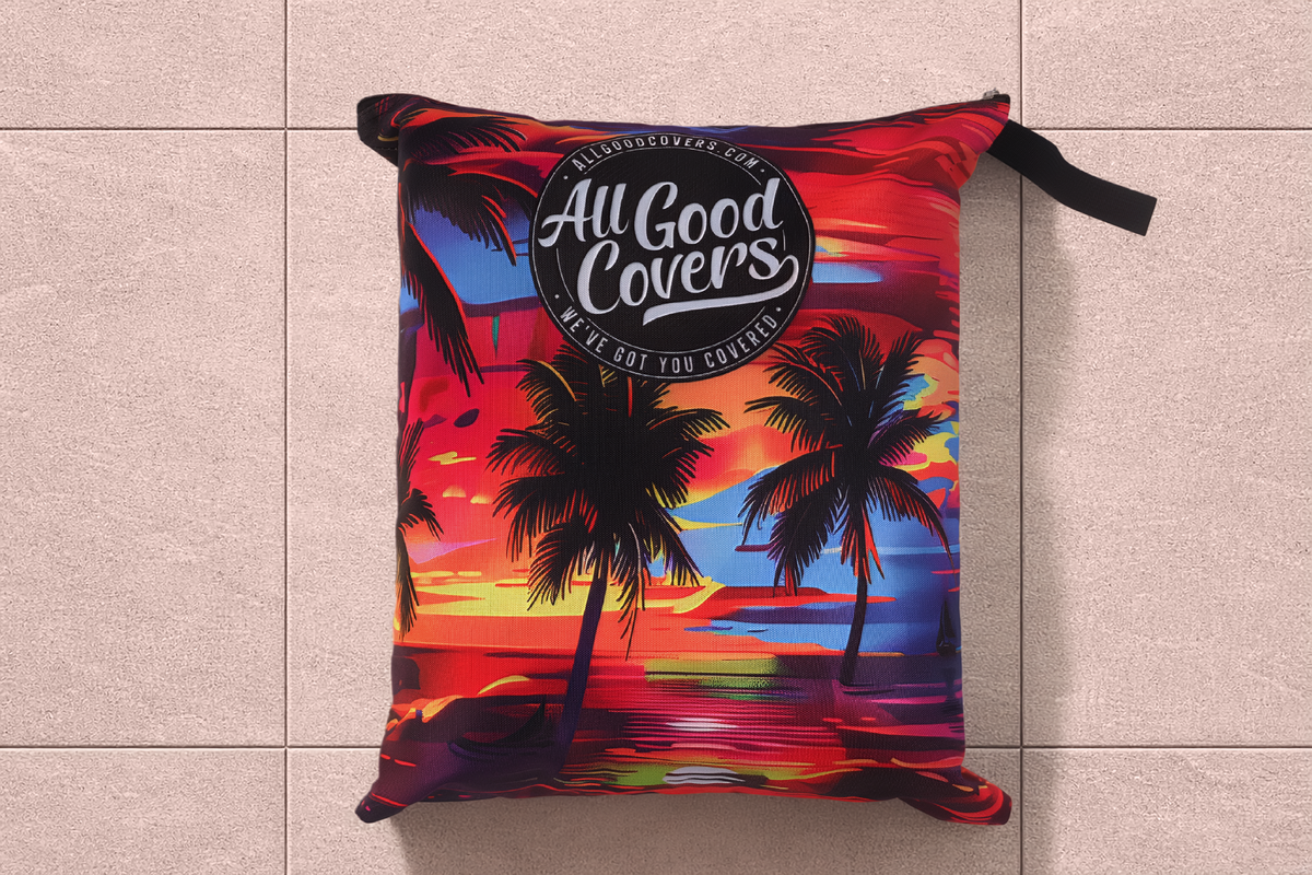 Golf cart cover its 5 oclock somewhere
