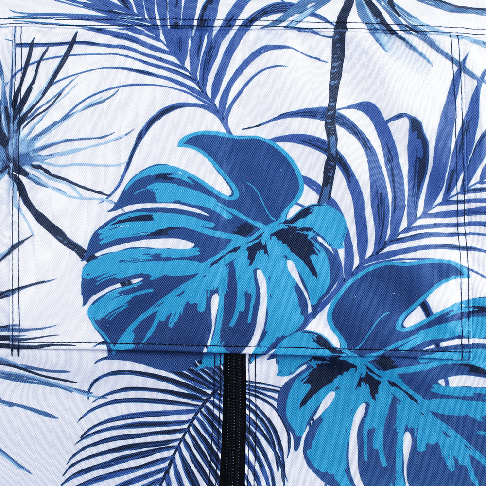 Teal Blue Tropics Golf Cart Cover My Store{{golf cart cover}} {{4 passenger}}