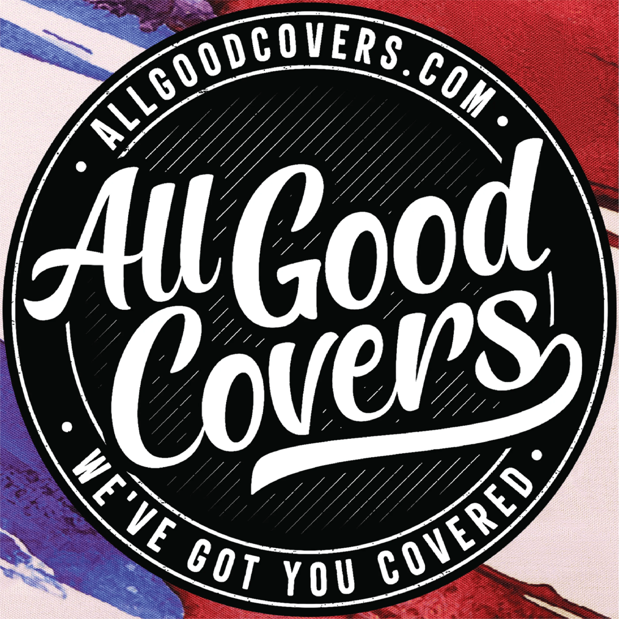 Stars & Stripes Golf Cart Cover My Store{{golf cart cover}} {{4 passenger}}