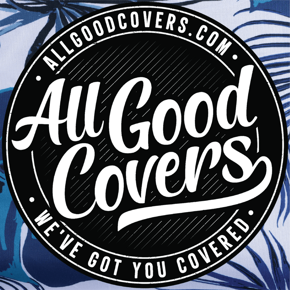 Teal Blue Tropics Golf Cart Cover My Store{{golf cart cover}} {{4 passenger}}