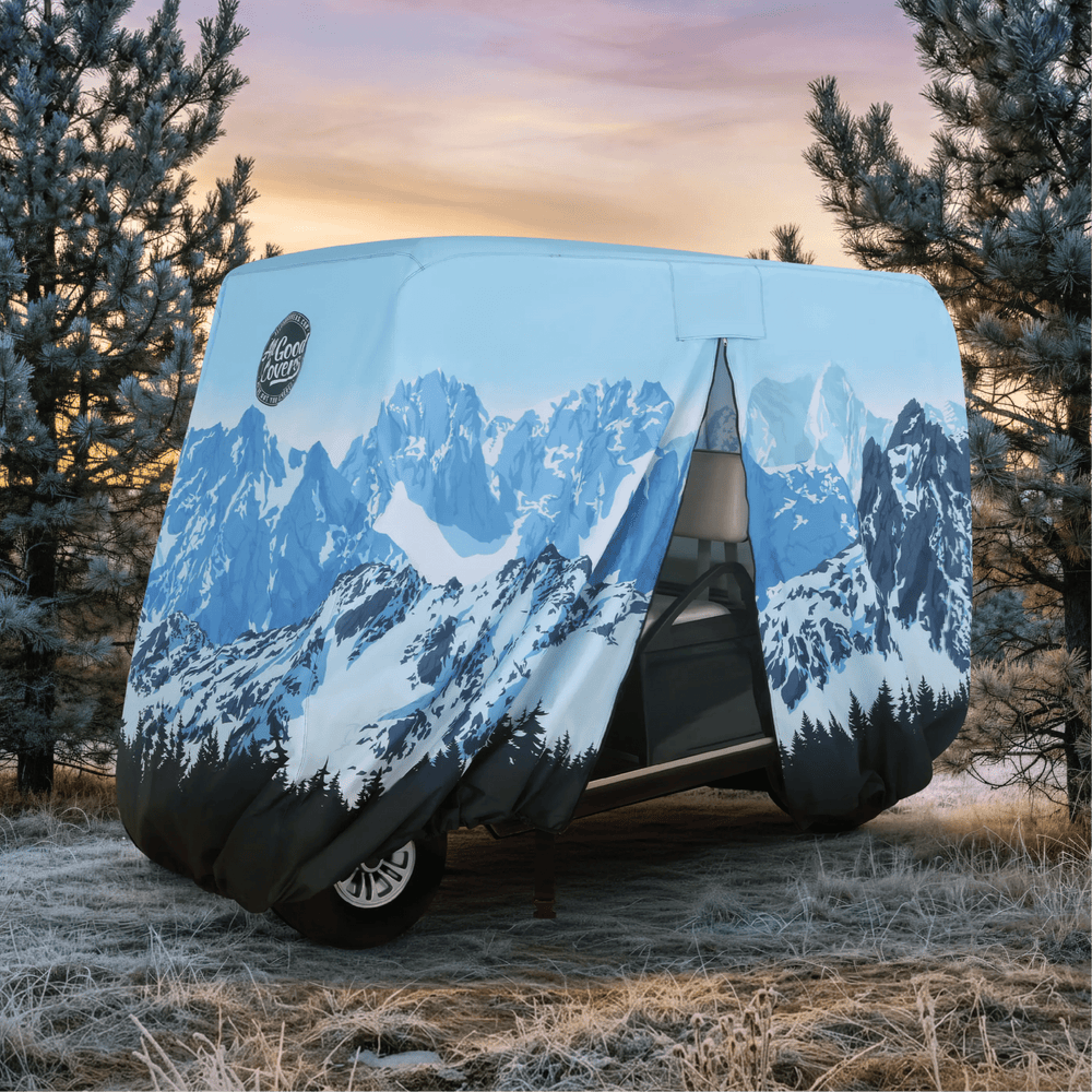 Alpine Avalanche Golf Cart Cover My Store{{golf cart cover}} {{4 passenger}}