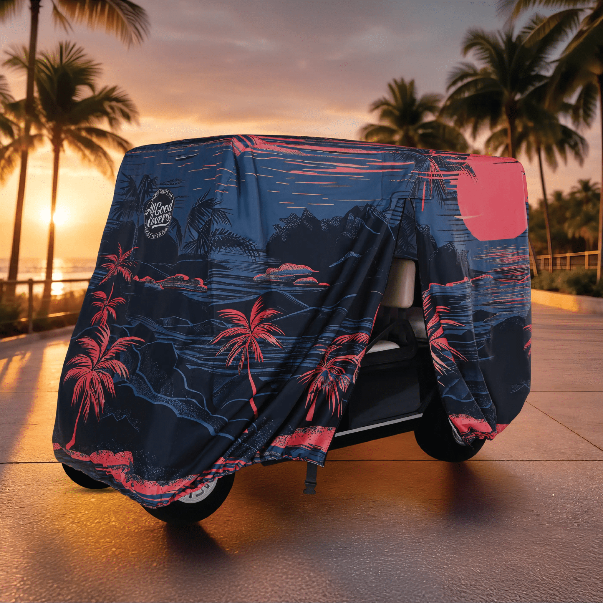 Twilight Bay Golf Cart Cover My Store{{golf cart cover}} {{4 passenger}}
