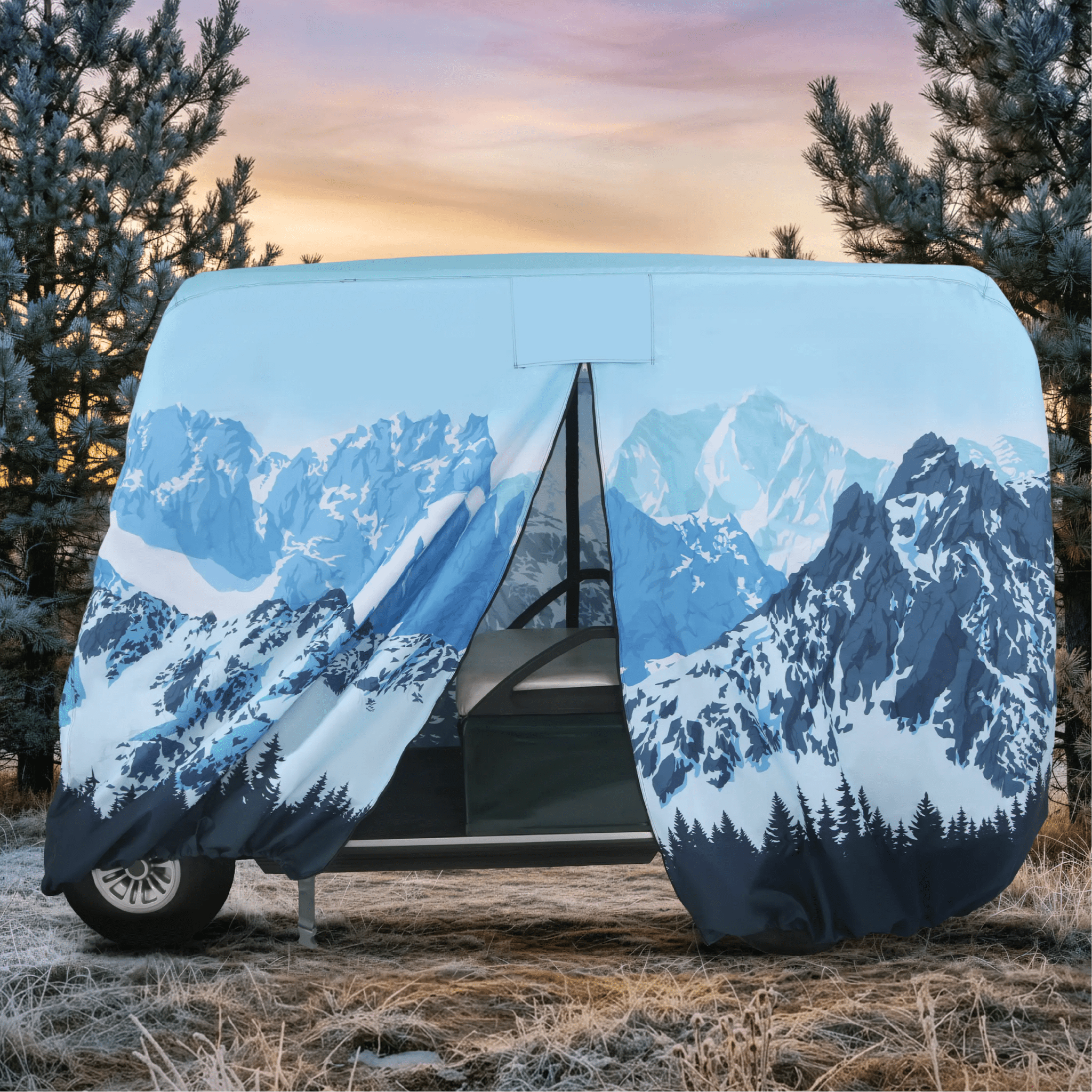 Alpine Avalanche Golf Cart Cover My Store{{golf cart cover}} {{4 passenger}}