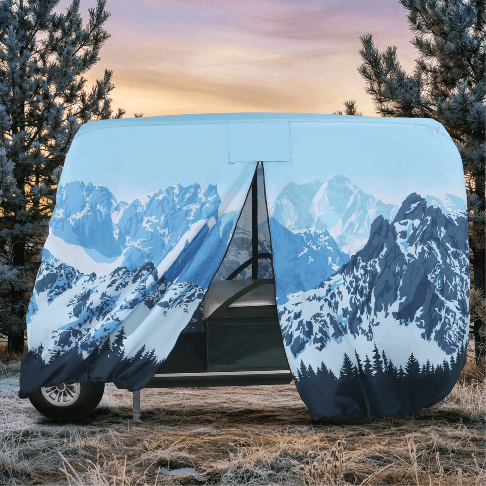 Alpine Avalanche Golf Cart Cover My Store{{golf cart cover}} {{4 passenger}}
