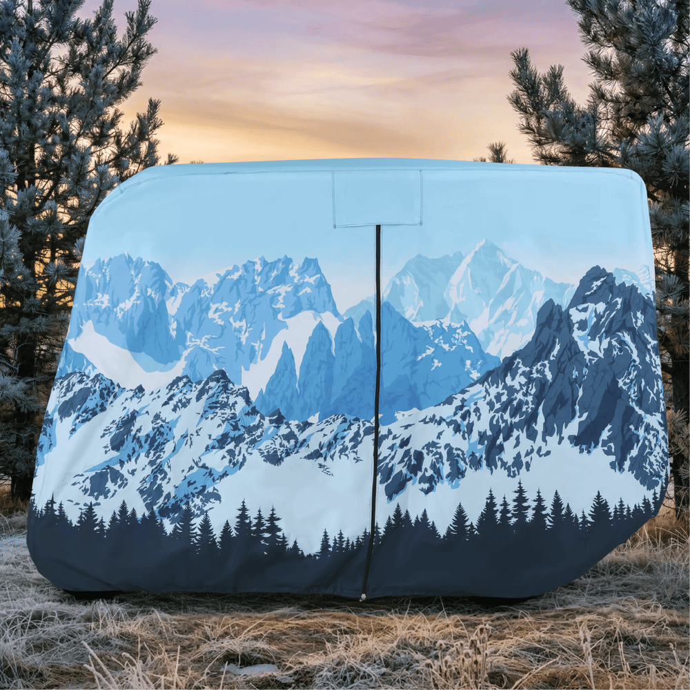 Alpine Avalanche Golf Cart Cover My Store{{golf cart cover}} {{4 passenger}}