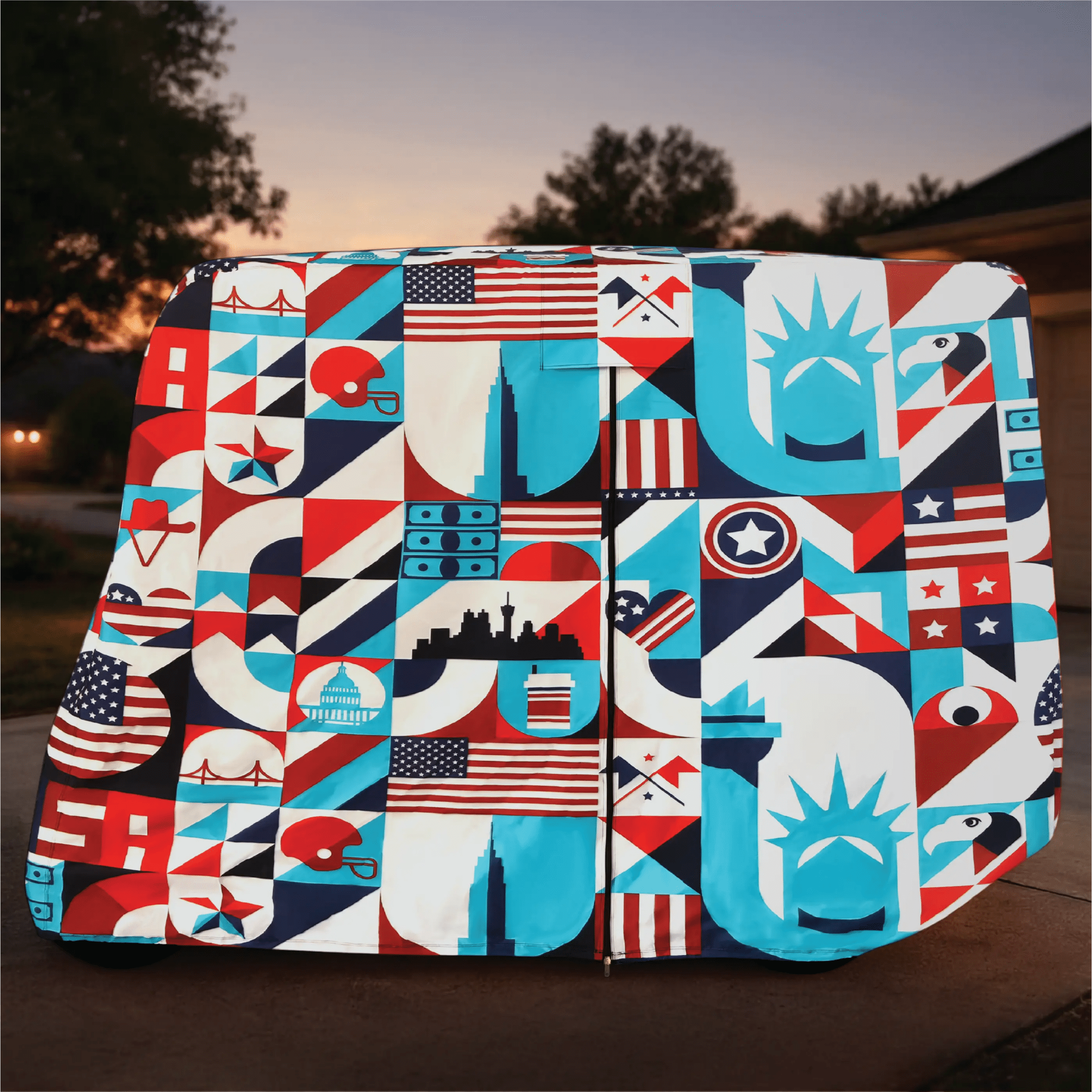 Liberty Golf Cart Cover My Store{{golf cart cover}} {{4 passenger}}
