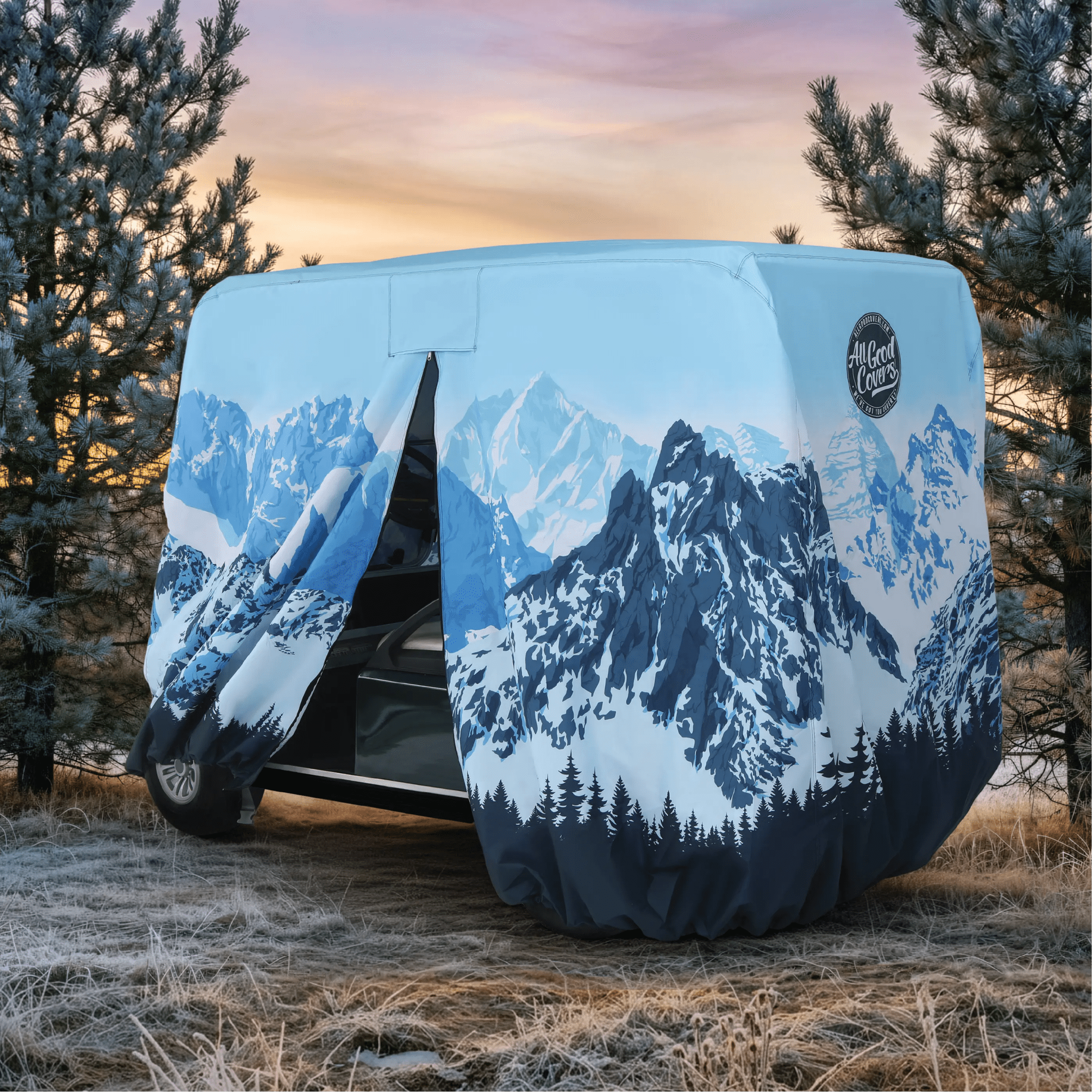 Alpine Avalanche Golf Cart Cover My Store{{golf cart cover}} {{4 passenger}}