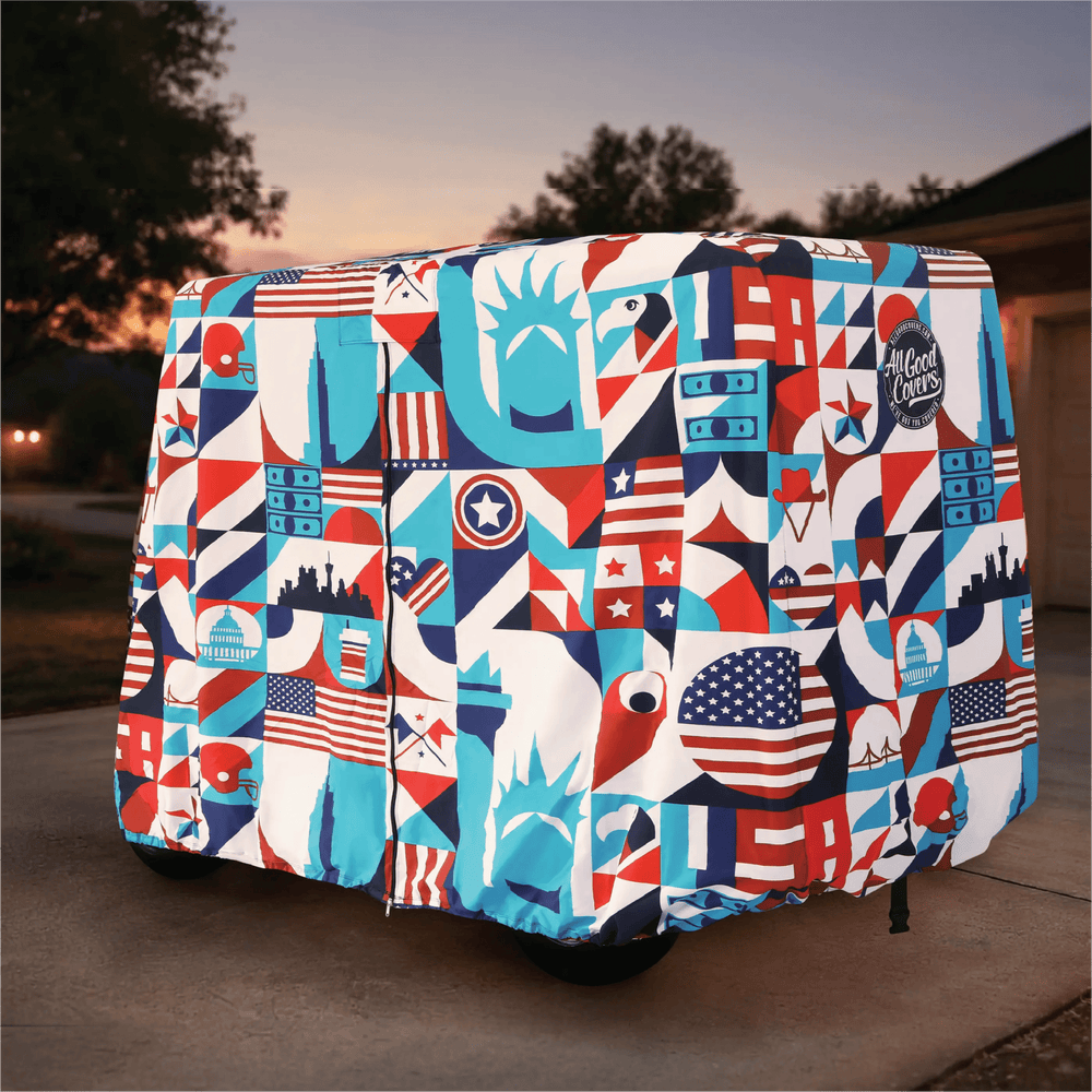 Liberty Golf Cart Cover My Store{{golf cart cover}} {{4 passenger}}