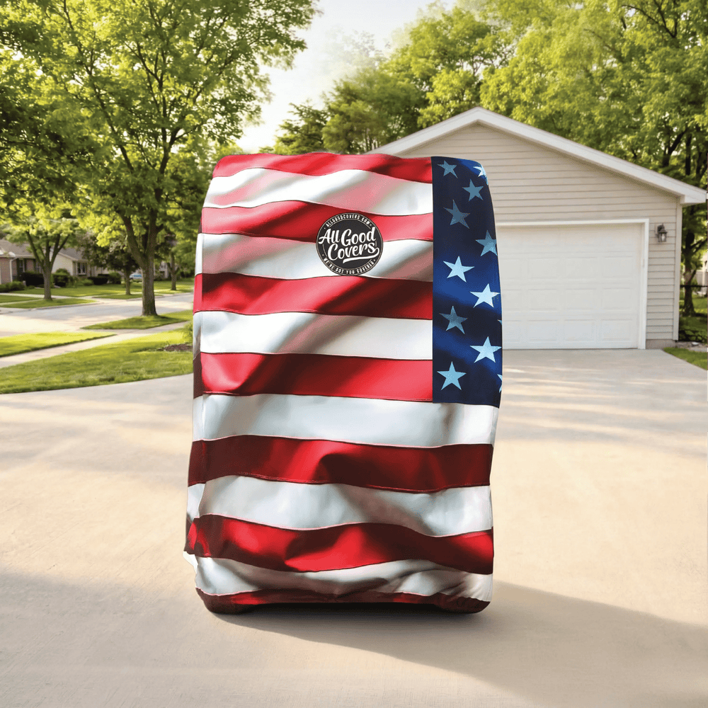 Star Spangled Banner Golf Cart Cover My Store{{golf cart cover}} {{4 passenger}}