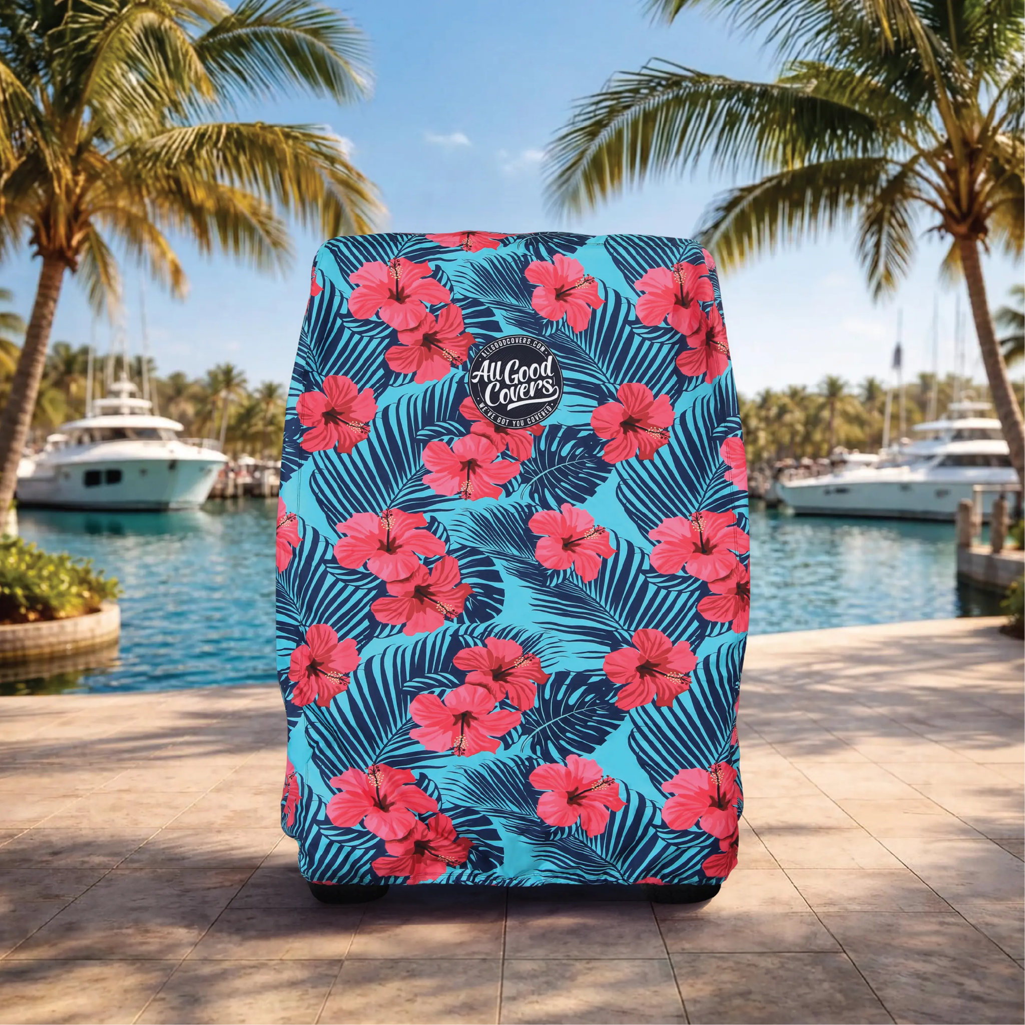 Hibiscus Golf Cart Cover My Store{{golf cart cover}} {{4 passenger}}