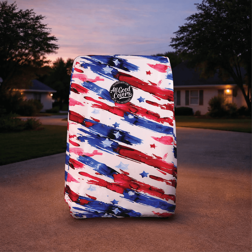 Stars & Stripes Golf Cart Cover My Store{{golf cart cover}} {{4 passenger}}