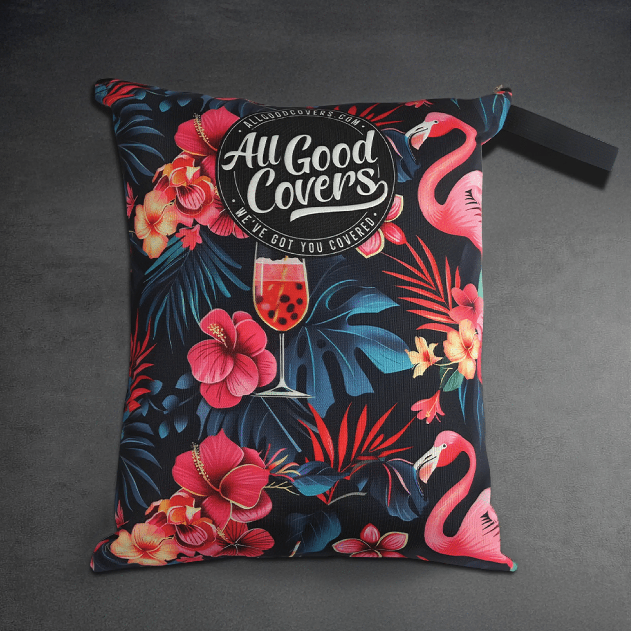 Flamingo Party Golf Cart Cover My Store{{golf cart cover}} {{4 passenger}}