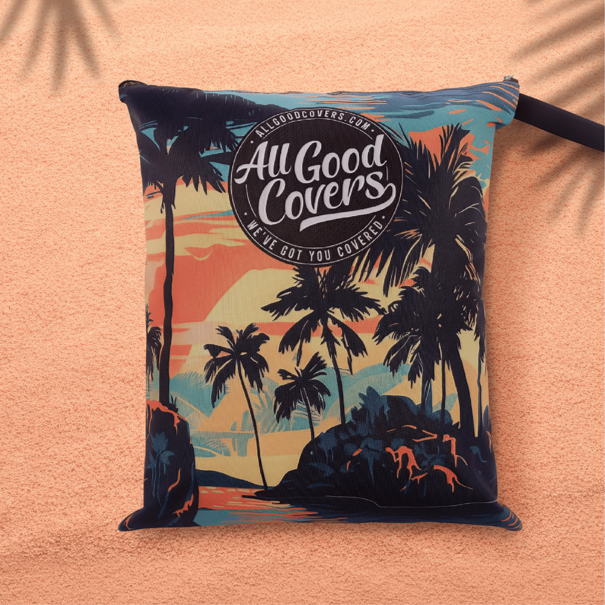 Palm Tree Island Golf Cart Cover My Store{{golf cart cover}} {{4 passenger}}