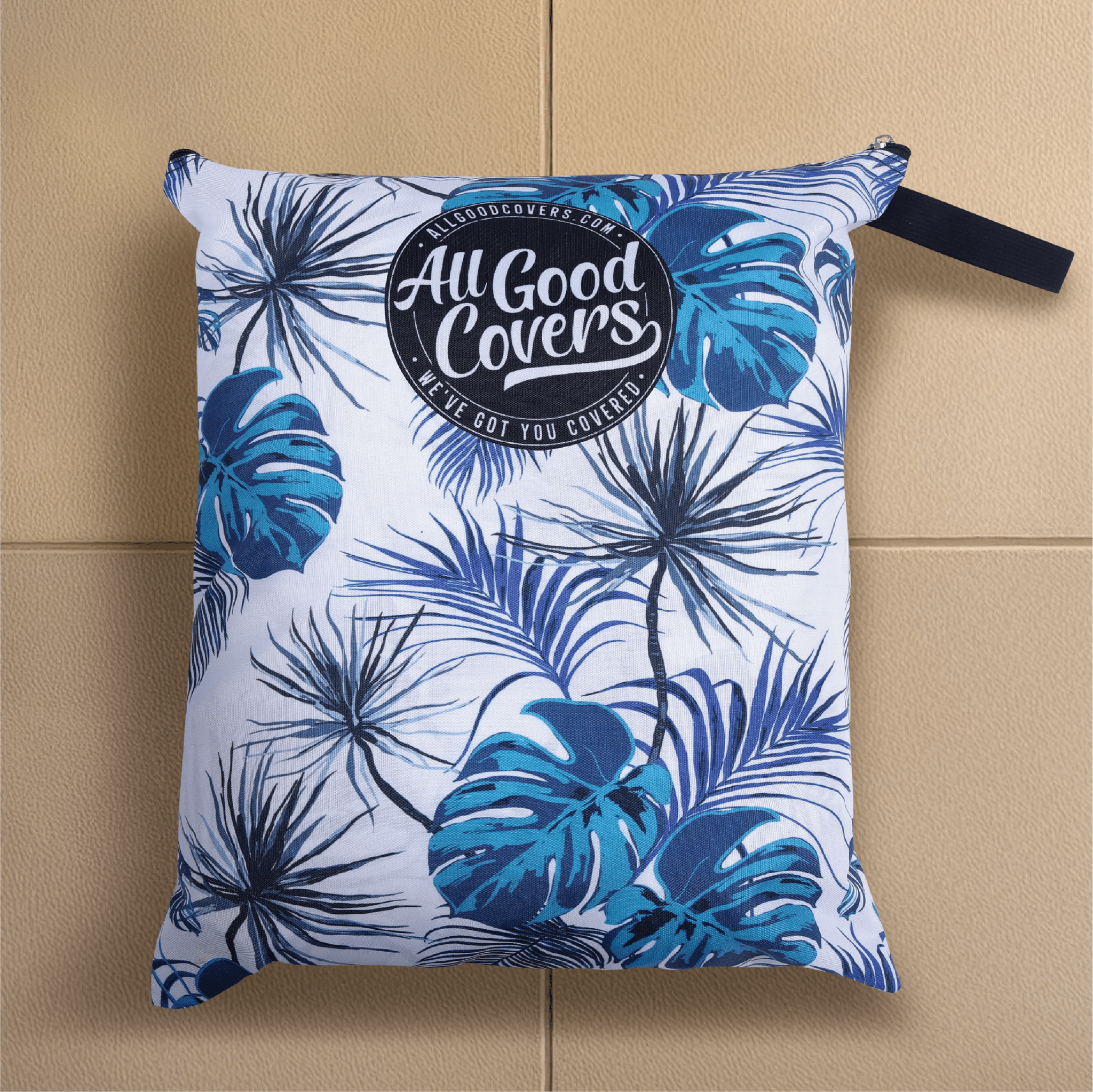 Teal Blue Tropics Golf Cart Cover My Store{{golf cart cover}} {{4 passenger}}