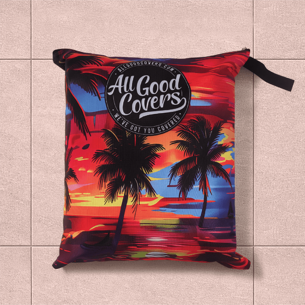 It's 5 O'clock Somewhere Golf Cart Cover My Store{{golf cart cover}} {{4 passenger}}