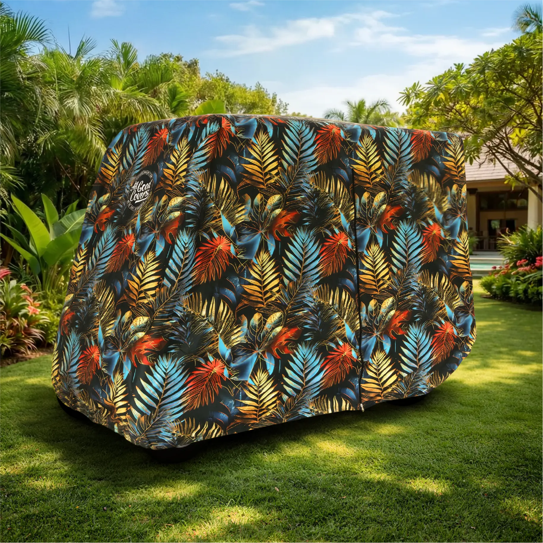Electric Canopy Golf Cart Cover My Store{{golf cart cover}} {{4 passenger}}