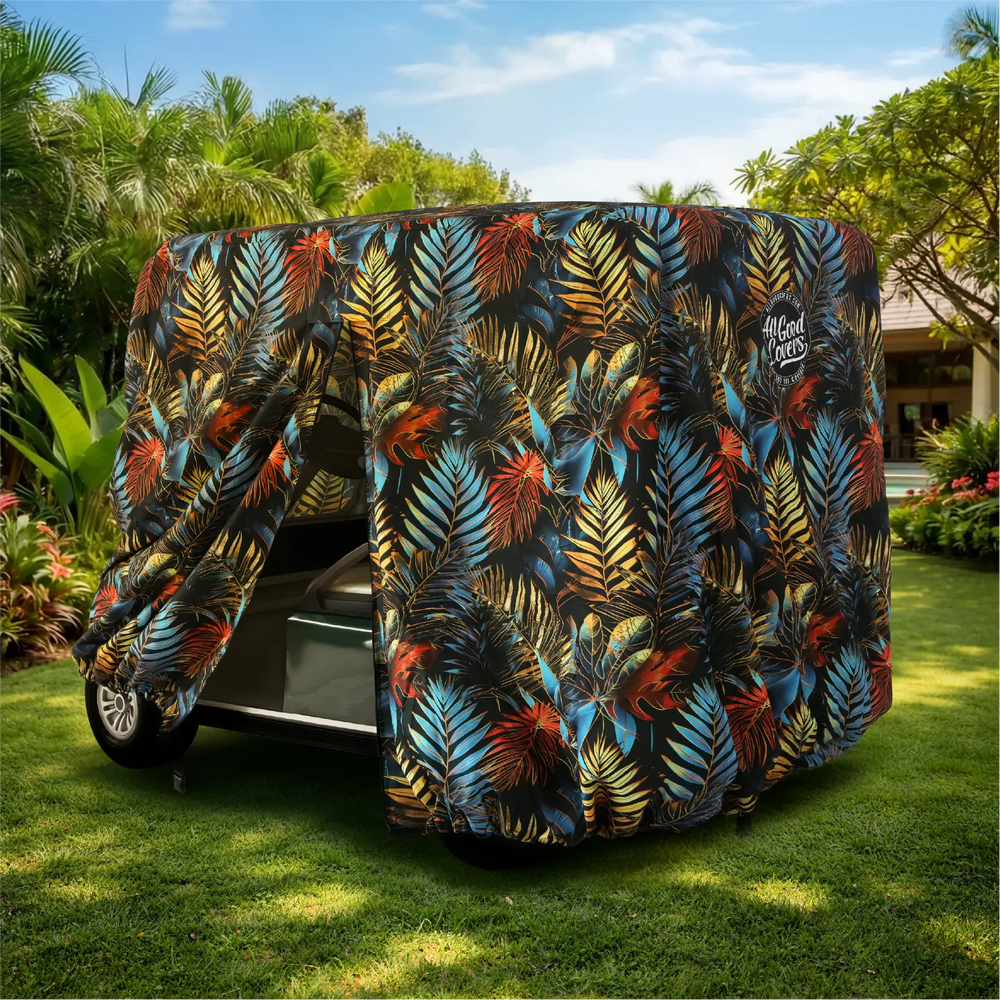 Electric Canopy Golf Cart Cover My Store{{golf cart cover}} {{4 passenger}}