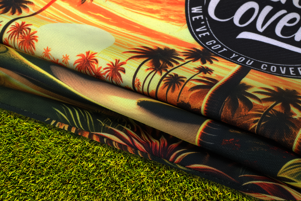 Golf cart cover sunset drive
